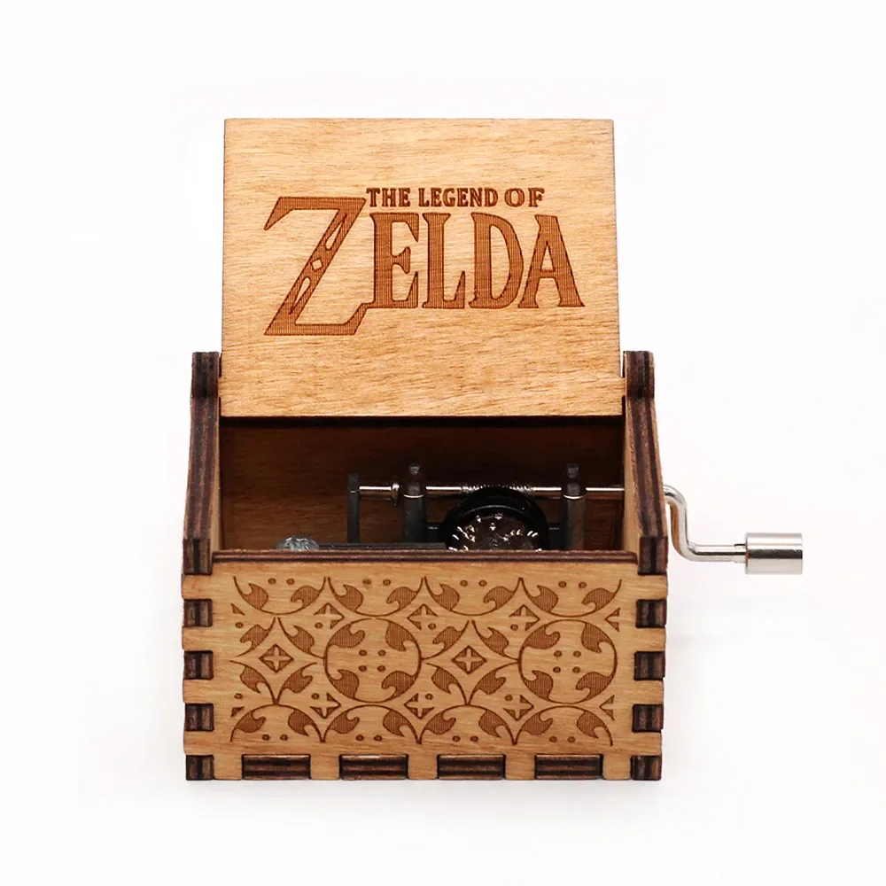Musical Instrument Zelda - Caja de Música de Madera Creativa