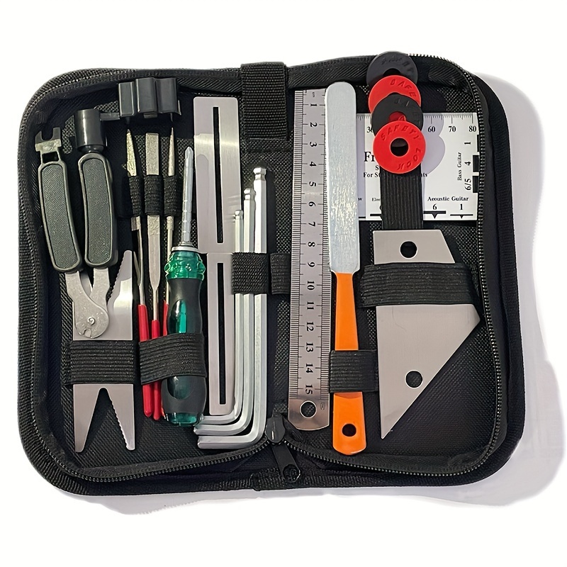 Musical Instrument Repairs - Juego de Herramientas 20 piezas guitarra