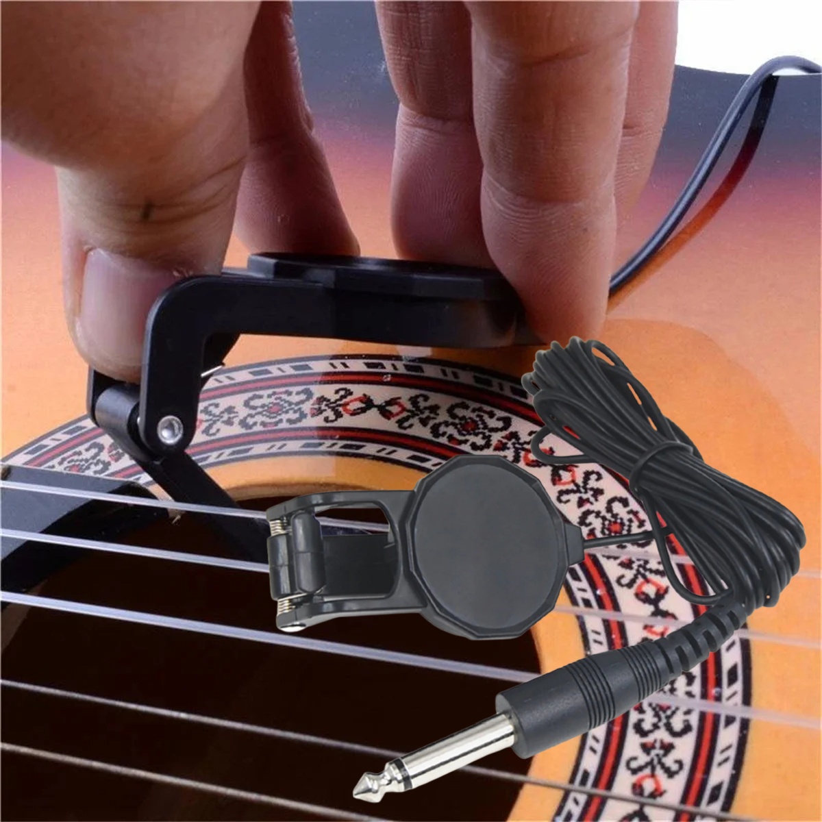 Musical Instrument Banjo - Pastilla con Clip para conector de