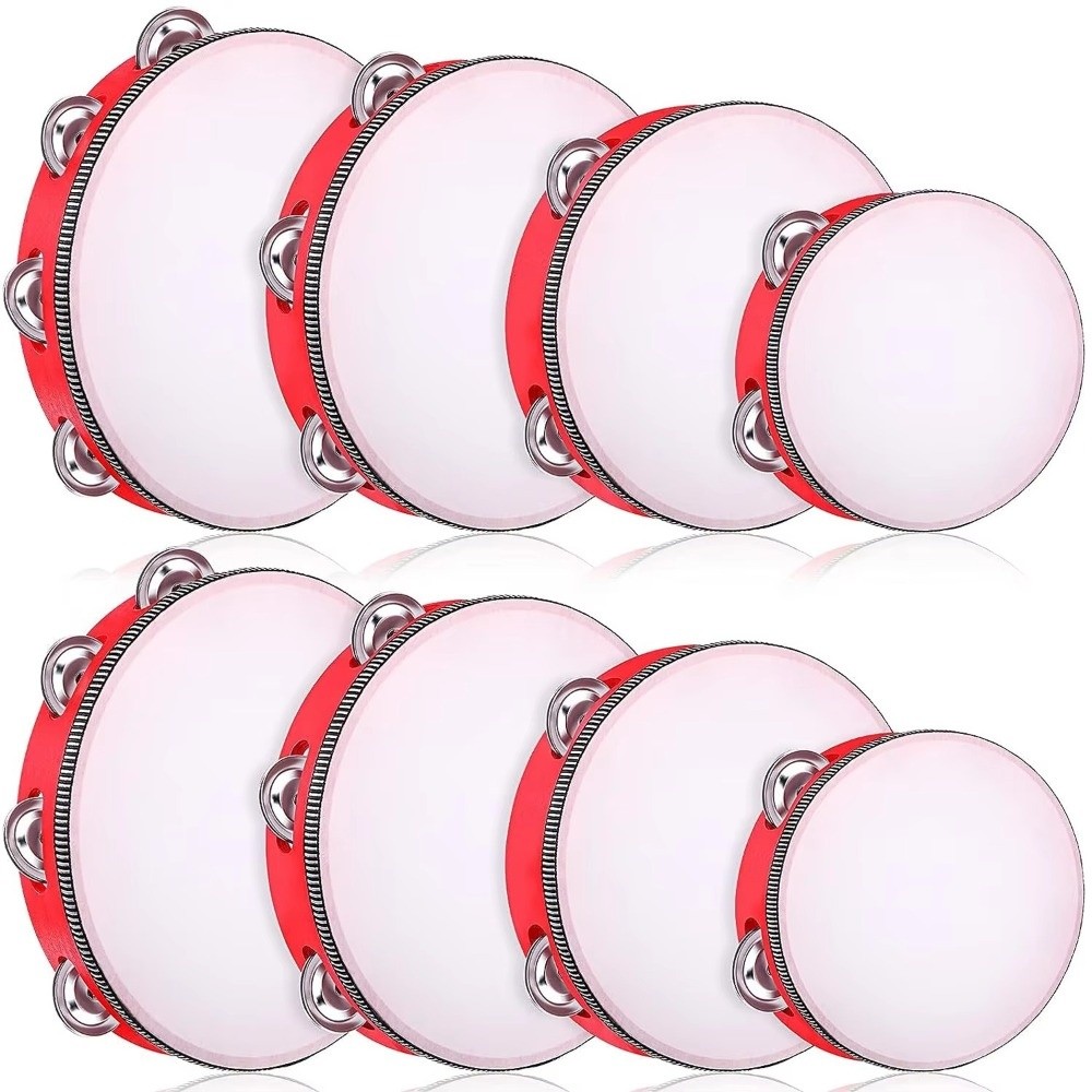Musical Instrument Kids - Tambor de Mano de 4/6/8/10 Pulgadas