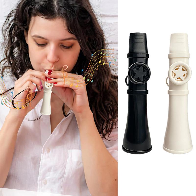 Musical Instrument Kids - Kazoos para niños, instrumentos musicales reutilizables,