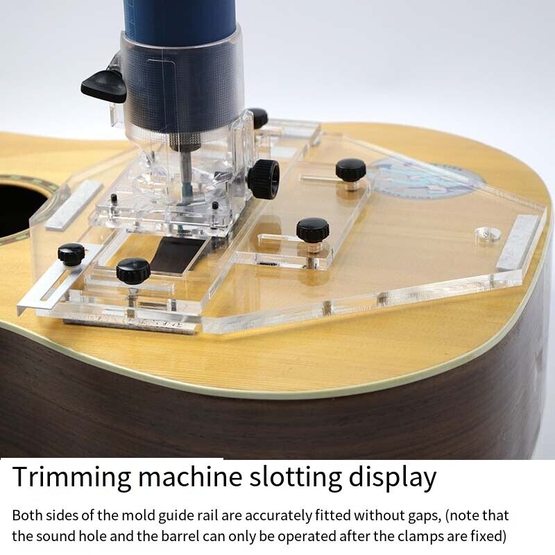 Musical Instrument Repairs - Molde de ranura para puente de