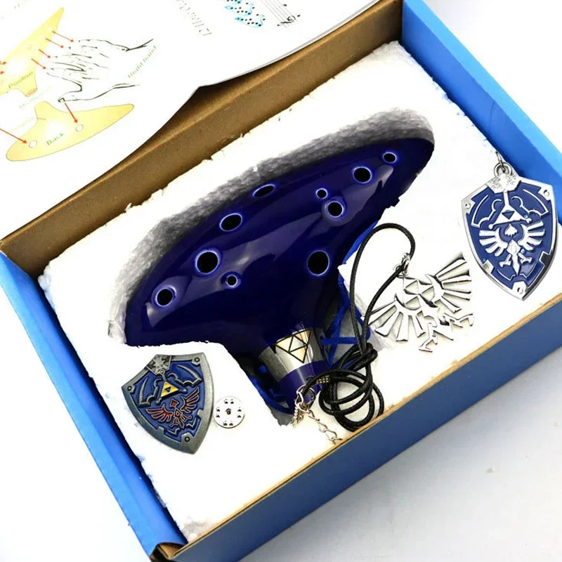 Song With Musical Instrument - Caliente ﻿ Ocarina de Cerámica Legend
