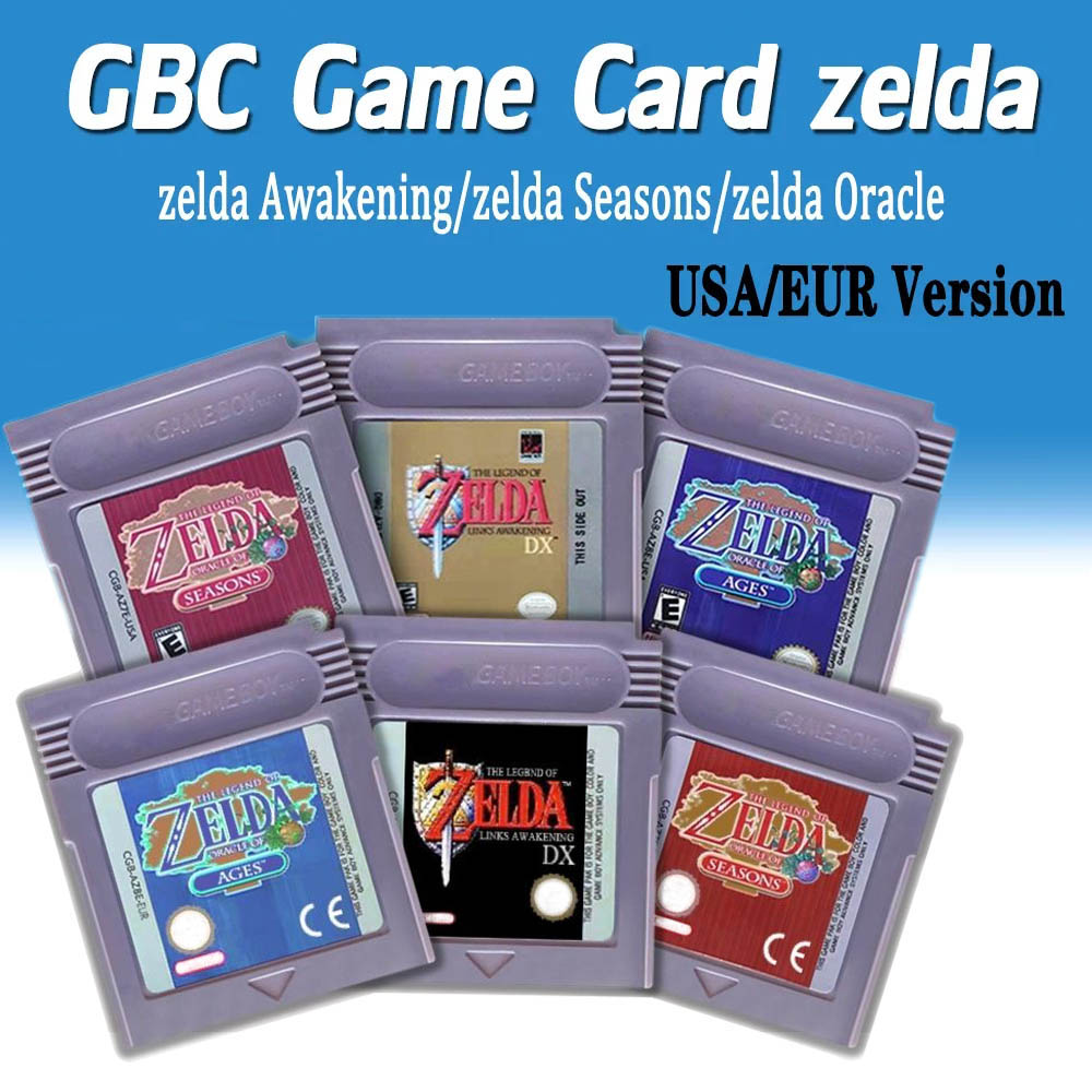 Musical Instrument Zelda - Tarjeta de juego GBC The Legend