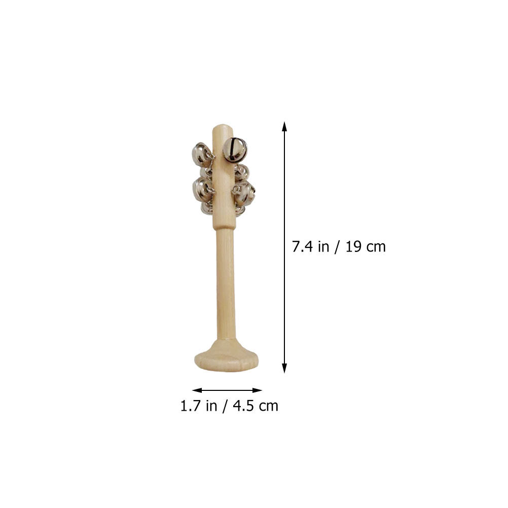 2 Campanas de Madera para Bebé - Musical Instrument For Toddlers reseña y precio