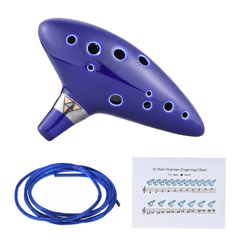 Ocarina de 12 agujeros de cerá - Song With Musical Instrument reseña y precio