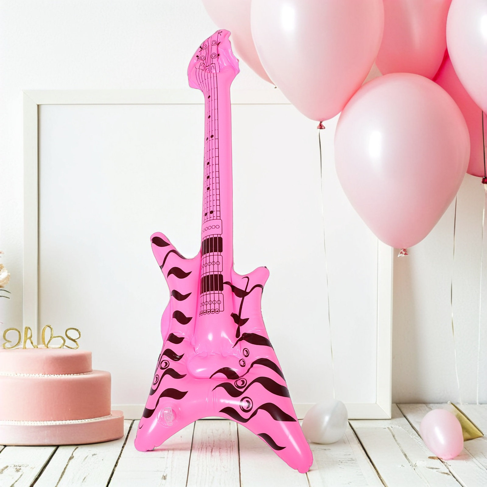 Guitarra Inflable de PVC, Inst - Musical Instrument You Blow reseña y precio