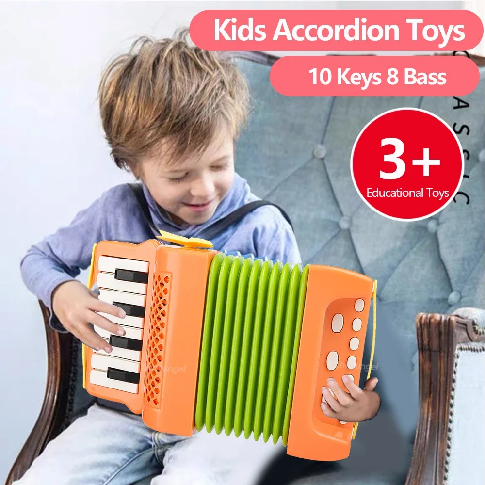Juguete de acordeón para niños - Musical Instrument For Toddlers reseña y precio
