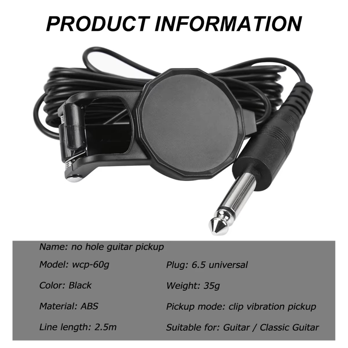 Pastilla con Clip para conecto - Musical Instrument Banjo reseña y precio