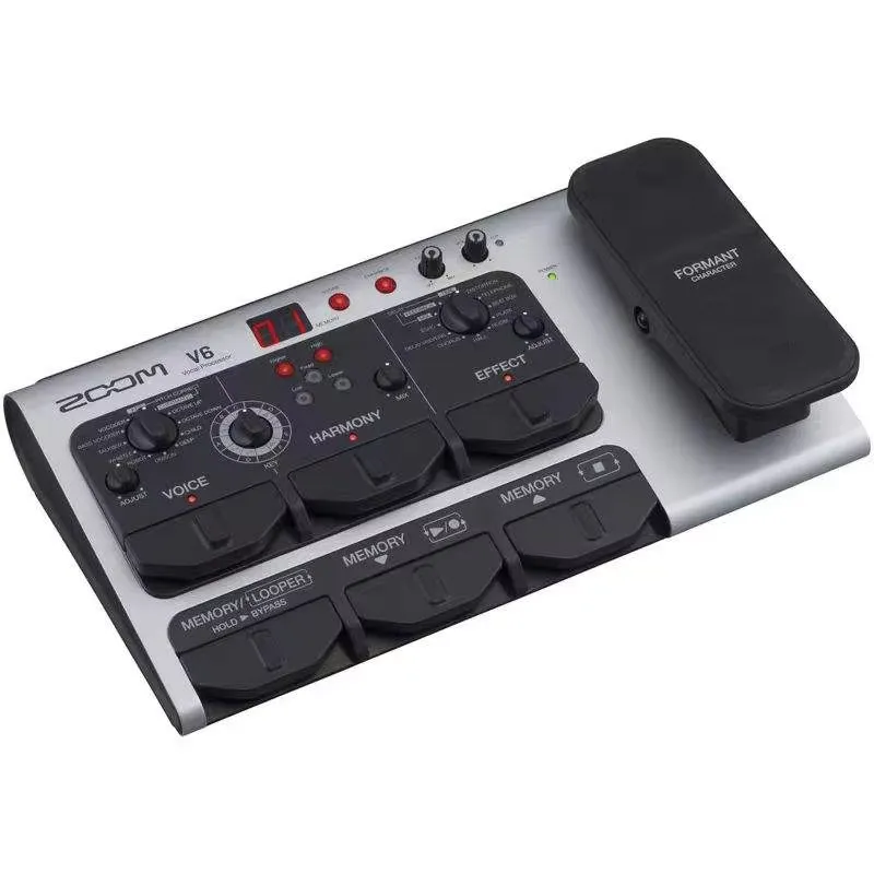 ZOOM V6/V3 - Efecto de Reverbe - Musical Instrument Harmony reseña y precio