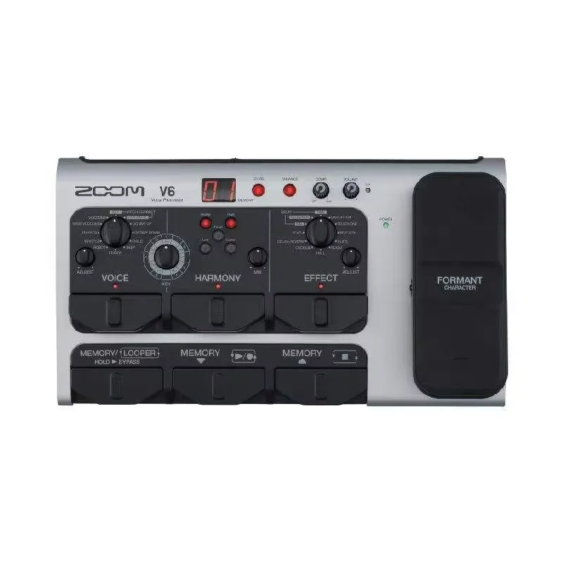 ZOOM V6/V3 - Efecto de Reverbe - Musical Instrument Harmony reseña y precio