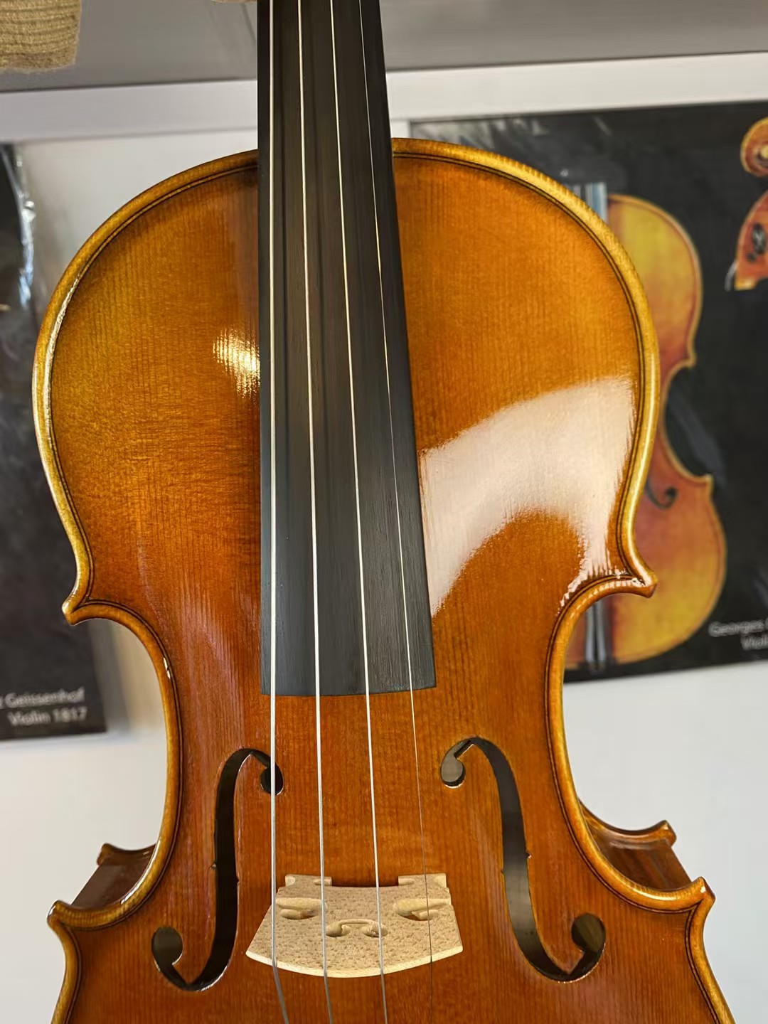 Violín Stradivarius 4/4 hecho  - L Musical Instrument reseña y precio