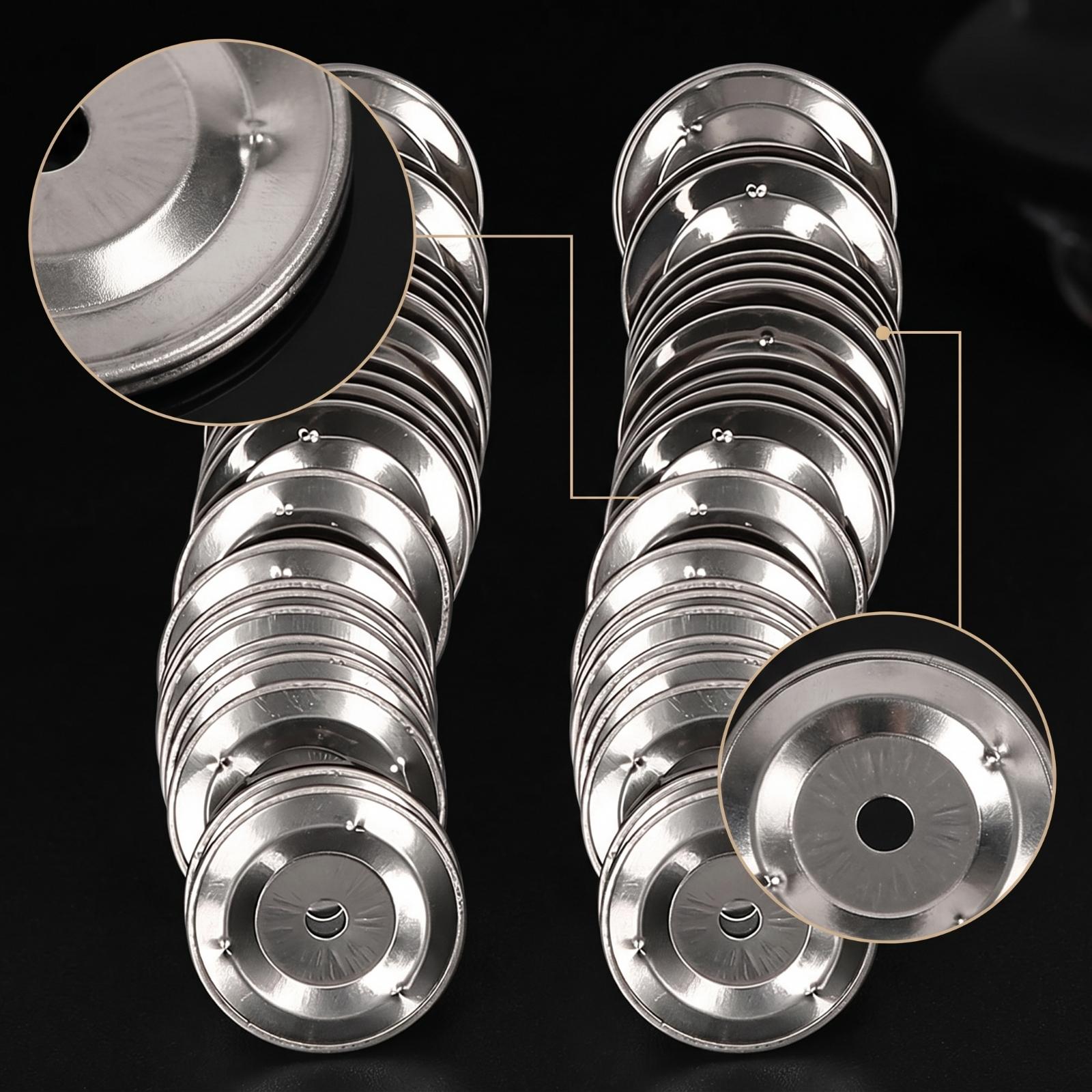 50 Campanas de Acero Redondas  - Musical Instrument Repairs reseña y precio