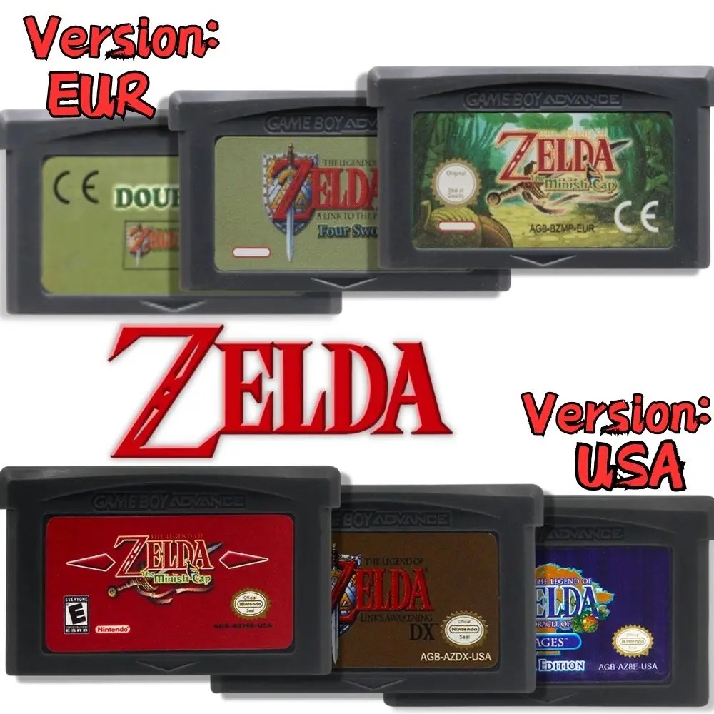 Cartucho de juego GBA para con - Musical Instrument Zelda reseña y precio