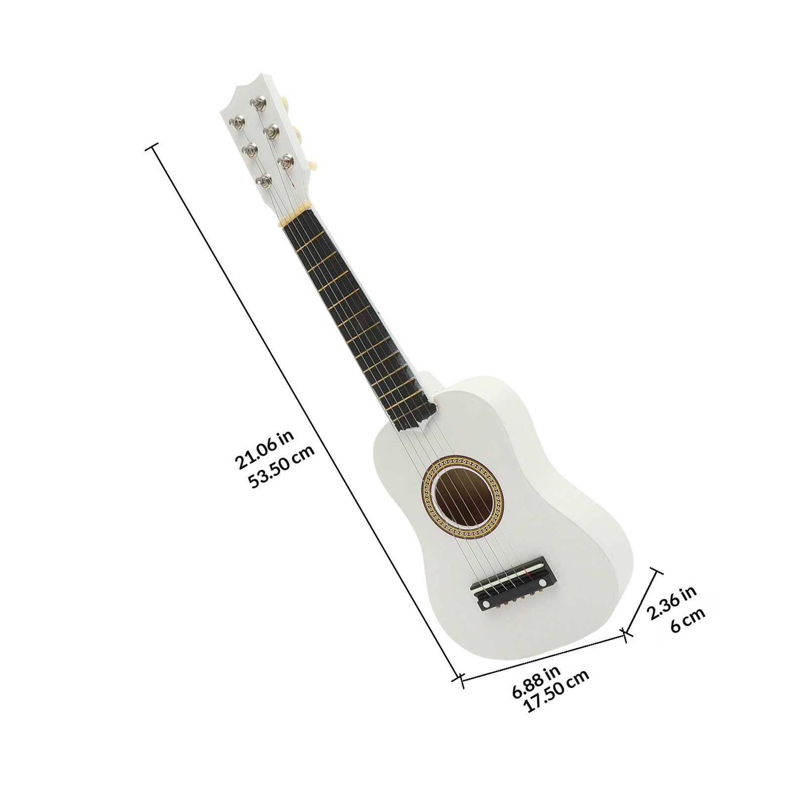 Guitarra Acústica de 21 Pulgad - Musical Instrument Kids reseña y precio