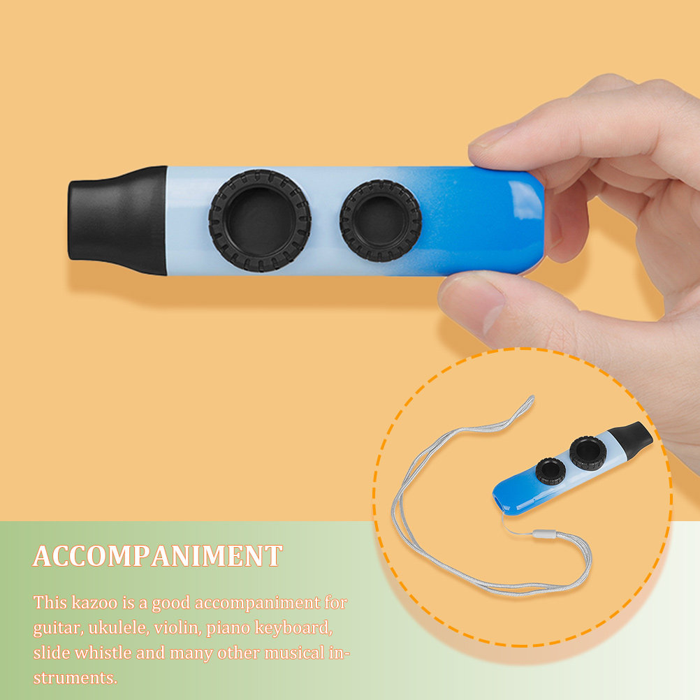1 Set Kazoo ABS Instrumento Mu - Musical Instrument Kids reseña y precio