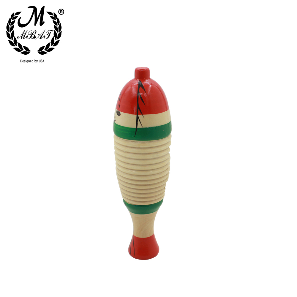 M MBAT-Juguete de pez de mader - Musical Instrument For Toddlers reseña y precio