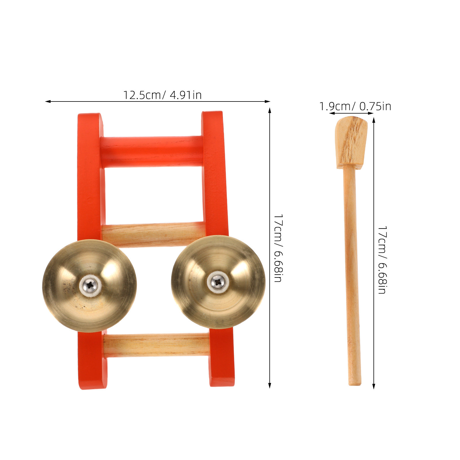 Mini Platillo de Latón Pequeño - Musical Instrument Kids reseña y precio
