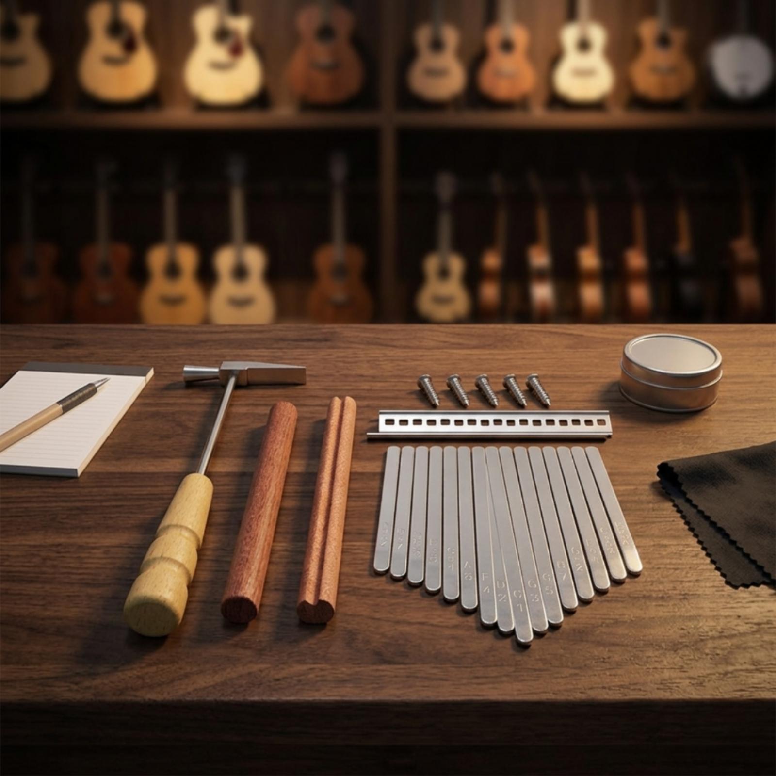 Piano de Pulgar Kalimba DIY de - Musical Instrument Repairs reseña y precio