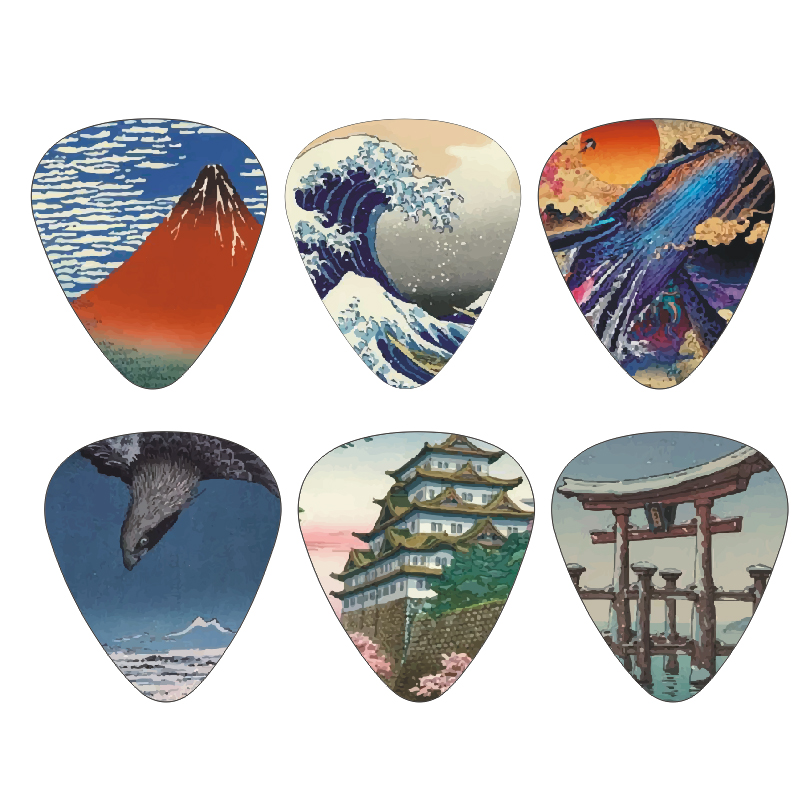 Nuevo Juego de 12 unidades de  - Musical Instrument In Japanese reseña y precio