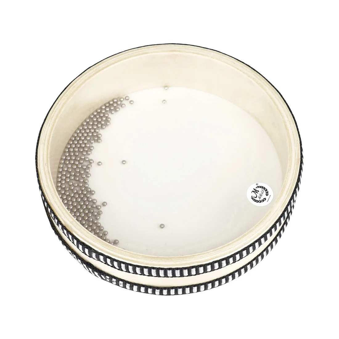 Tambor de mano con cuentas de  - Musical Instrument For Toddlers reseña y precio