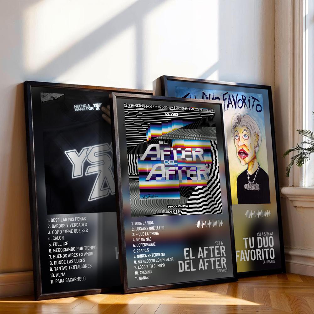 Póster de YSY, portada de álbu - Musical Instrument Painting reseña y precio