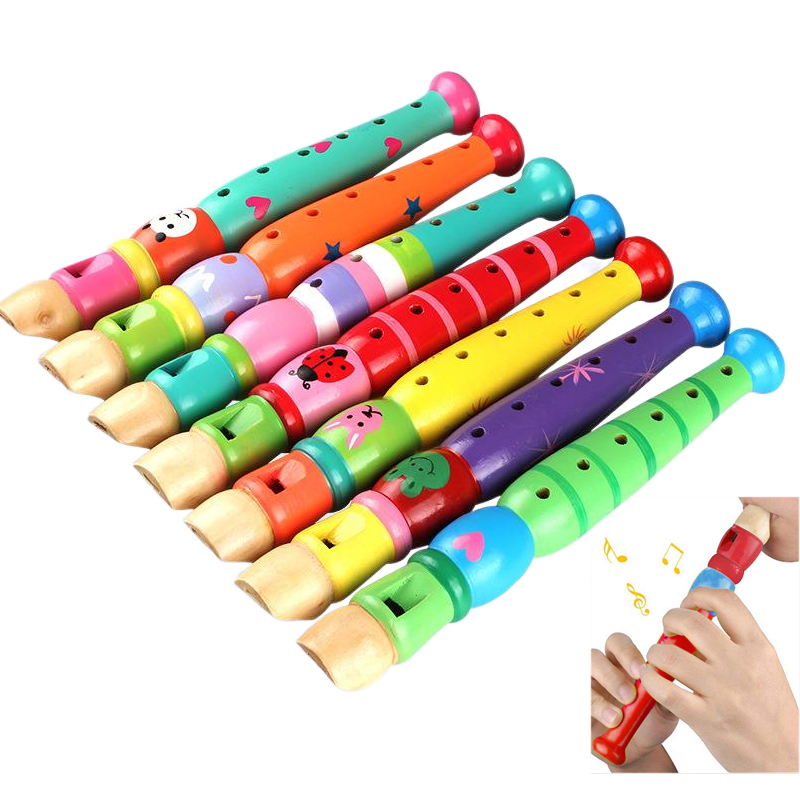 Flauta de madera de 20cm para  - Musical Instrument For Toddlers reseña y precio