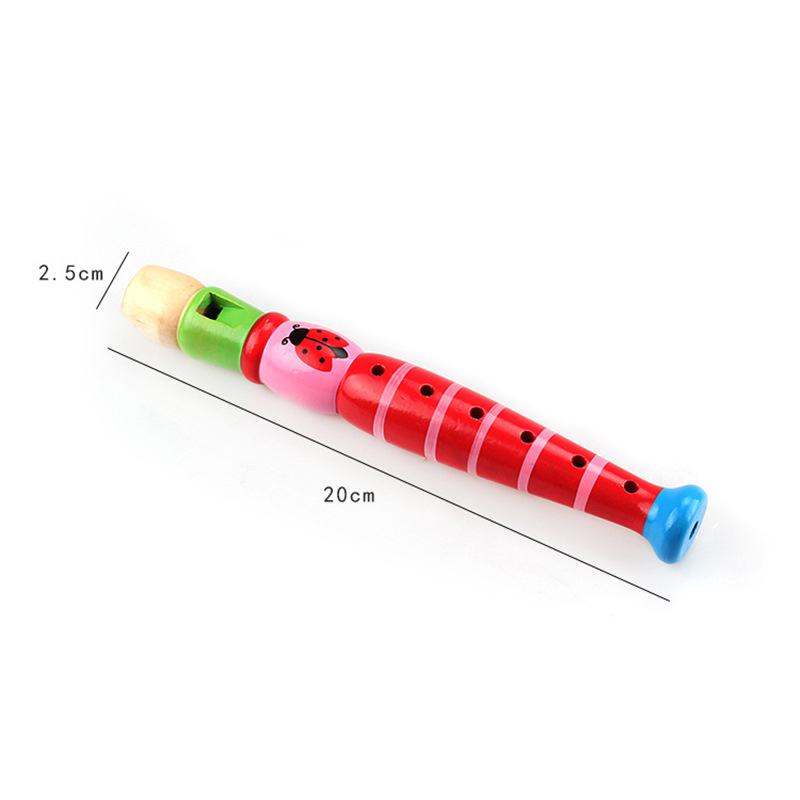 Flauta de madera de 20cm para  - Musical Instrument For Toddlers reseña y precio