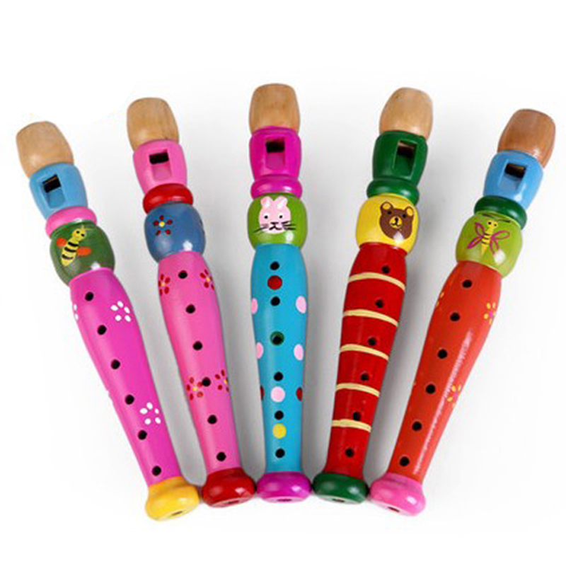 Flauta de madera de 20cm para  - Musical Instrument For Toddlers reseña y precio