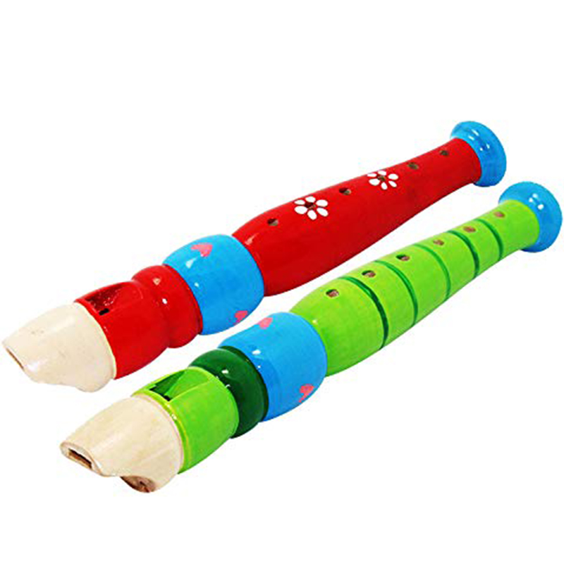Flauta de madera de 20cm para  - Musical Instrument For Toddlers reseña y precio