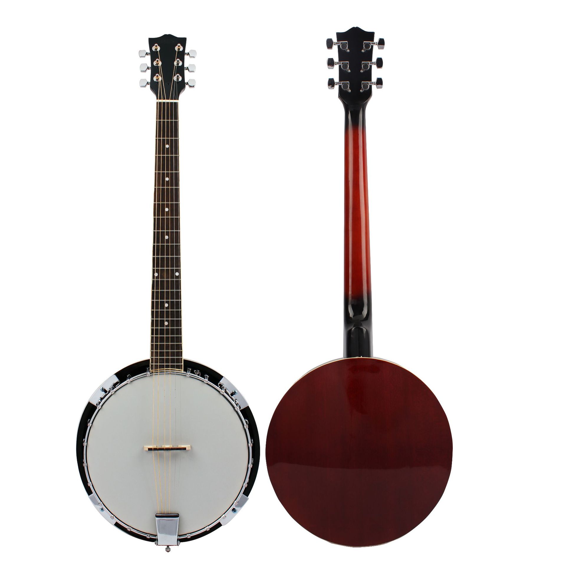 Banjo de 6 cuerdas, hecho de m - Musical Instrument Banjo reseña y precio