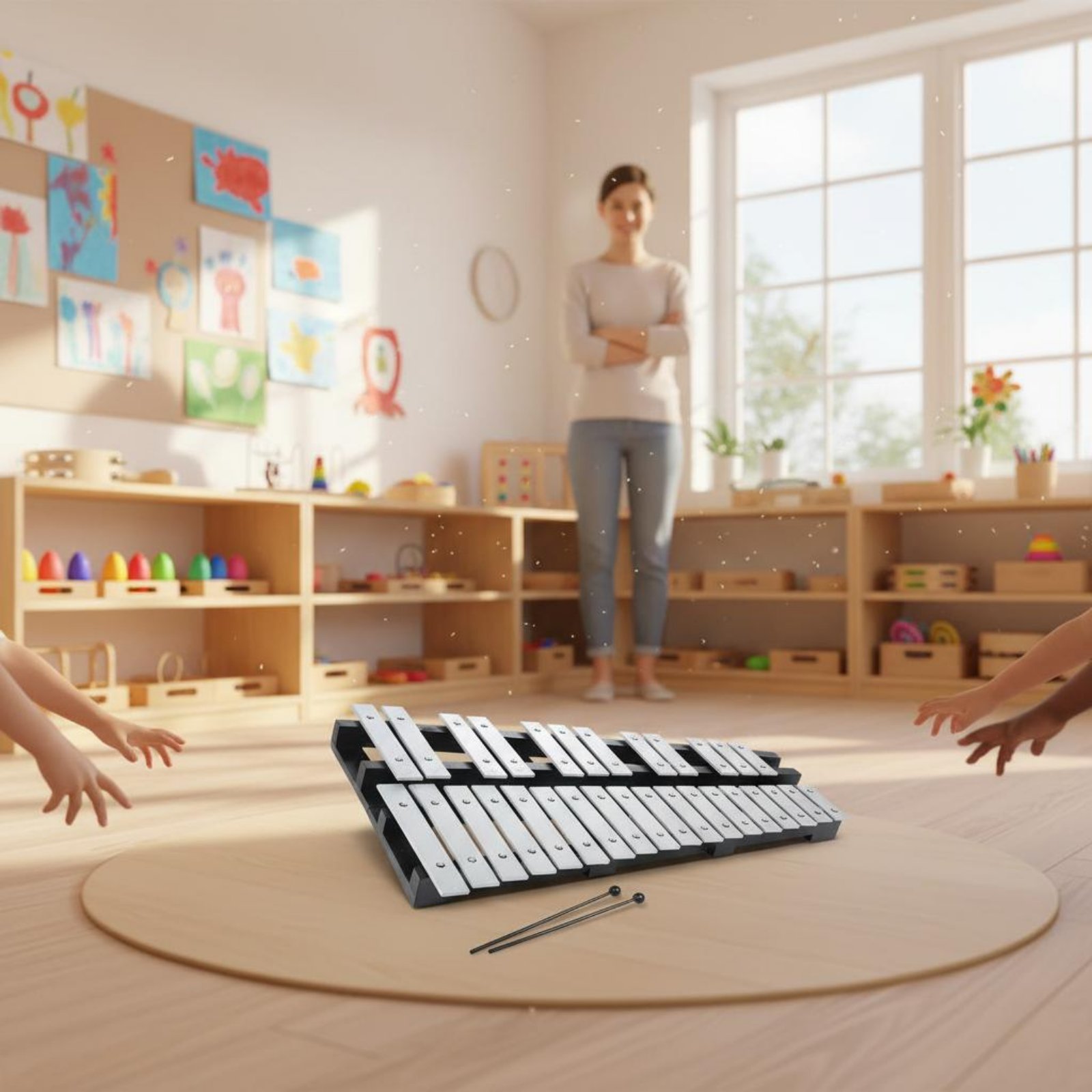 Xilófono de barras de aluminio - Musical Instrument Park reseña y precio