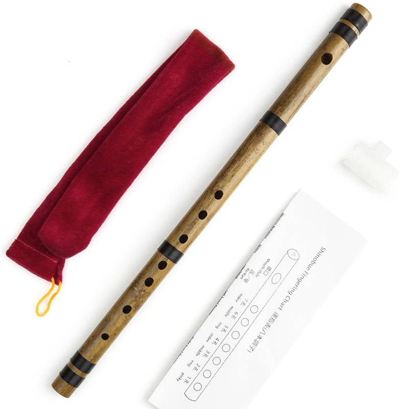 Flauta Shinobue Japonesa de 8  - Musical Instrument In Japanese reseña y precio
