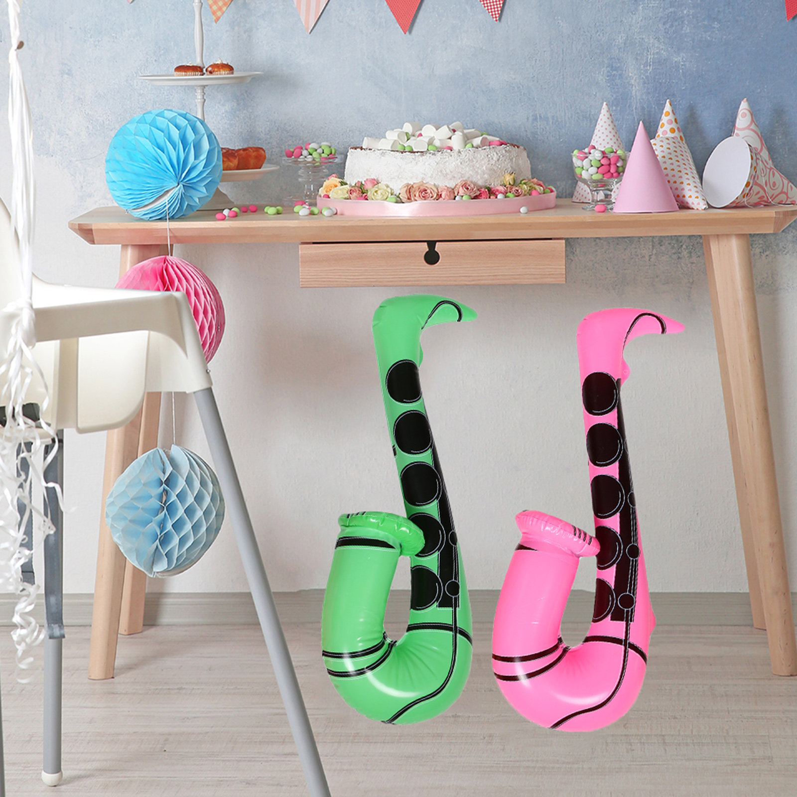 4 Piezas de Accesorios Inflabl - Musical Instrument You Blow reseña y precio